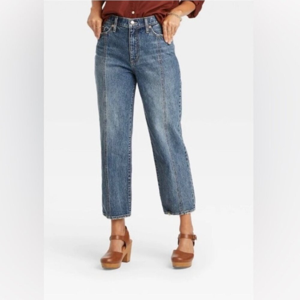 Universal Thread • Vintage Straight Front Seam Jeans • 12R
